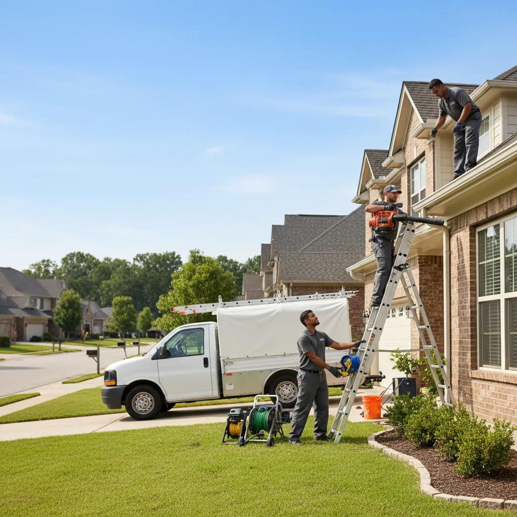 Home Gutter Service in Leedey, OK near me